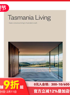 【现货】塔斯马尼亚岛住宅 Tasmania Living 原版英文建筑设计