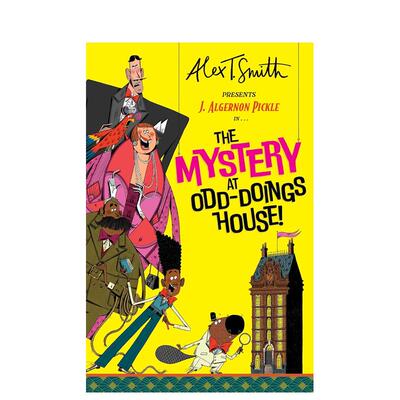 【预售】J?阿尔杰农?皮克尔探案：怪事屋之谜 J. Algernon Pickle in The Mystery at Odd-Doings House 原版英文儿童故事