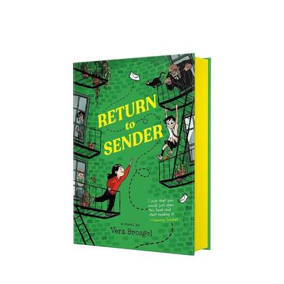 【凯迪克奖得主Vera Brosgol】退回寄件人别烦我! Return to Sender 儿童冒险故事 原版英文儿童故事