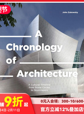 【预售】【T&H】建筑年表 A Chronology of Architecture 英文原版艺术设计建筑历史 善本图书
