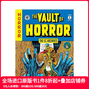 Archives Vault 第1卷 The 善本图书 原装 进口书籍 金库 英文漫画 Volume Horror 外版 EC档案：恐怖 预售