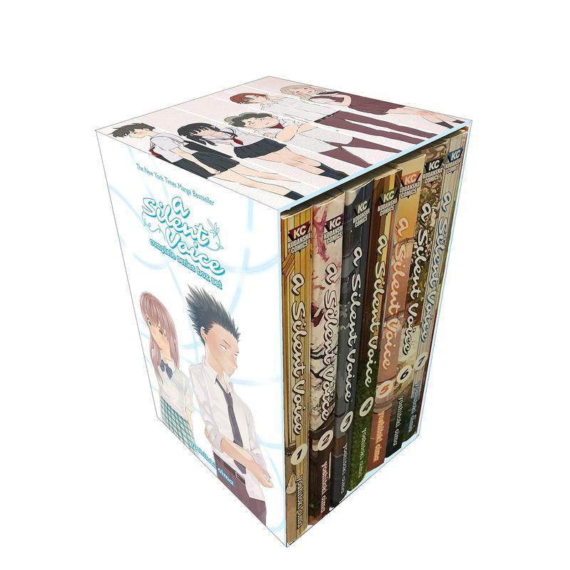【预售】英文漫画 声之形1-7卷 完结盒装 A Silent Voice Series Box Set 西宫硝子 石田将也 大今良时 聲の形 进口英语书
