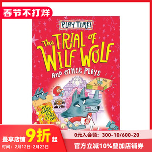 【预售】威尔夫狼的审判及其他戏剧 The Trial of Wilf Wolf and other plays 原版英文儿童故事 咕噜牛作者 趣味表演短剧 演出