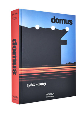 【现货】【TASCHEN】多莫斯设计 1960–1969 domus 1960–1969 进口原版英文综合设计艺术 善本图书