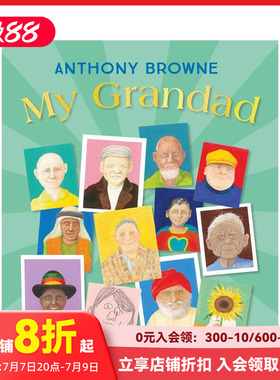 【现货】【英国插画师Anthony Browne】我爷爷 My Grandad 原版英文儿童绘本