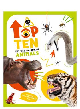 【预售】十大致命动物 The  Ten: Most Lethal Animals 原版英文儿童绘本