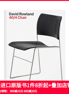 【预售】大卫·罗兰：40/4椅子 David Rowland: 40/4 Chair 原版英文工业产品设计