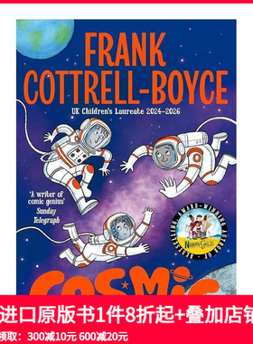 【预售】宇宙 儿童文学奖Frank Cottrell Boyce Cosmic 原版英文青少年读物 善本图书