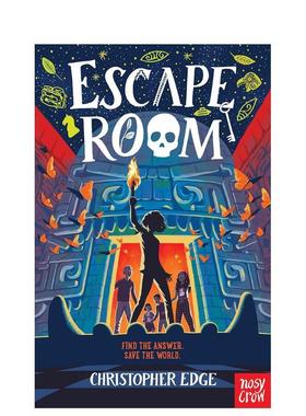 【预售】【获奖作者Christopher Edge】密室逃生 Escape Room 原版英文青少年读物