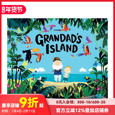 【现货】爷爷的天堂岛 Grandad's Island 原版英文儿童绘本 善本图书