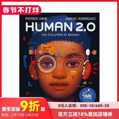 【现货】人类2.0：仿生进化革命 Human 2.0 : The Evolution of Bionics 原版英文儿童绘本 英国学校图书馆协会图书奖
