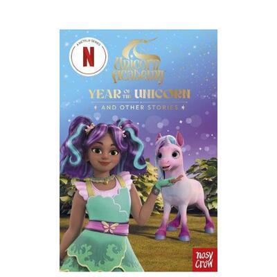 【预售】独角兽学院：独角兽之年 Netflix系列剧集 Unicorn Academy: Year of the Unicorn 原版英文儿童章节书 善本图书