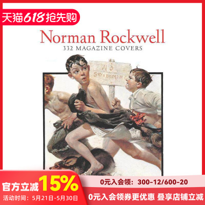 【预售】诺曼·洛克威尔 Norman Rockwell 原版英文艺术画册画集 善本图书