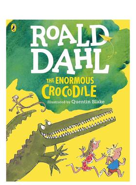 【预售】型鳄鱼(彩色版) The Enormous Crocodile (Colour Edition) 原版英文儿童绘本