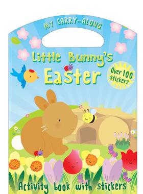 【现货】Little Bunny's Easter小兔子的复活节 英文儿童互动童书适合6-12岁