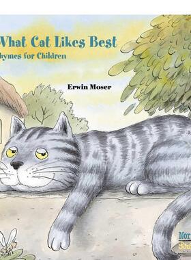 【预售】猫最喜欢什么 What Cat Likes Best 原版英文儿童绘本 善本