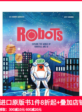 【预售】【神话终结者】机器觉醒：探秘机器人学与人工智能的奇妙世界 【Myth Busters】Robots 原版英文儿童绘本 善本图书