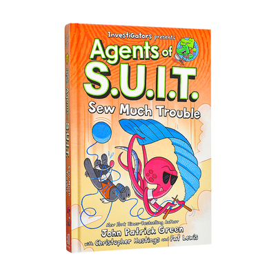 【预售】【调查员：西装特工】卷4：麻烦多多 Investigators: Agents of S.U.I.T. 原版英文儿童漫画 善本图书