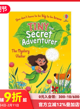 【预售】秘密探险家泰尼：神秘访客 Tiny the Secret Adventurer: The Mystery Visitor 原版英文儿童章节书