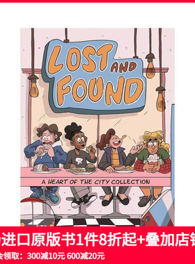 【预售】失物招领：城市之心系列 Lost and Found: A Heart of the City Collection 原版英文漫画书