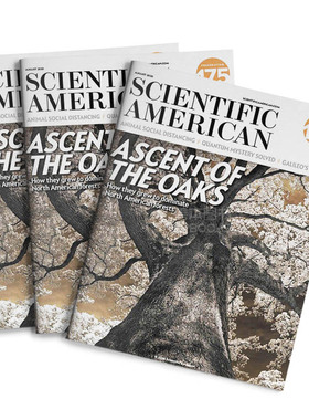 【订阅】 Scientific American(us)科学美国人 美国科普杂志 年订12期 F046 善本图书