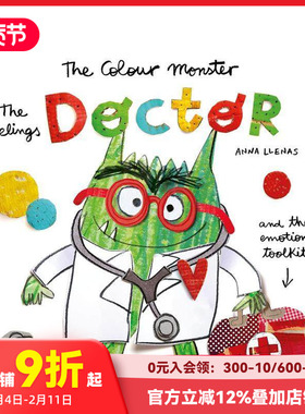 【预售】【彩色怪兽】情绪医生与情绪工具包 The Feelings Doctor and the Emotions Toolkit 原版英文儿童绘本 善本图书