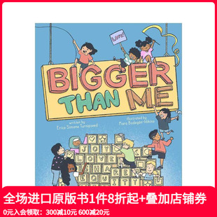 Bigger 比我大 Than 英文儿童绘本 原版 预售