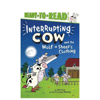 【预售】英文原版 打断牛和披着羊皮的狼（平装） Interrupting Cow and the Wolf in Sheep's Clothing 英文儿童故事绘本