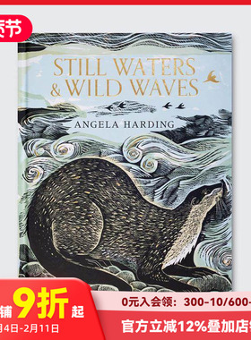 【预售】静水与狂澜：英国水域绘记 Still Waters & Wild Waves 水石书店2024年度自然图书 Angela Harding 原版英文艺术