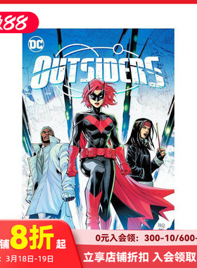 【现货】DC漫画 局外人 卷1：蝙蝠星球 Outsiders Vol. 1 Planet of the Bat 原版英文漫画书