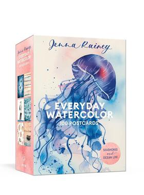【现货】每日水彩明信片100张 Everyday Watercolor 100 Postcards 原版明信片