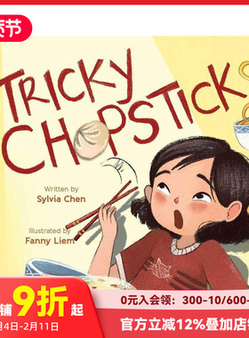 【现货】调皮的筷子 Tricky Chopsticks 原版英文儿童绘本 善本图书