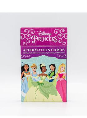 【预售】迪士尼卡片 DISNEY PRINCESS AFFIRMATION CARDS 原版卡牌