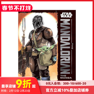 【现货】英文漫画 星球大战:曼达洛人 漫画卷1 Star Wars: The Mandalorian: The Manga, Vol. 1 原版英文漫画书 善本图书