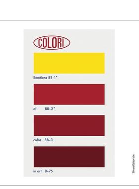 【预售】色彩：艺术中的色彩情感 Colori : Emotions of Color in Art 原版英文艺术画册画集 善本图书