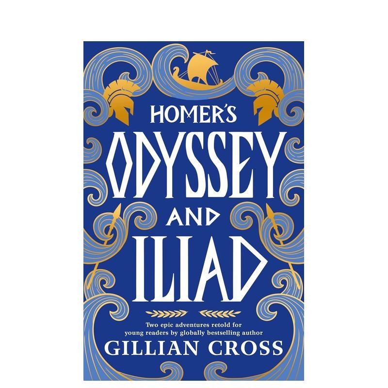 【预售】荷马史诗合集卷 重述版 Homer's Odyssey and Iliad 原版英文儿童故事 希腊神话善本图书图片