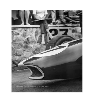 【预售】1966 年汽车赛车(英文/法文双语对照) Car Racing 1966 原版英文工业产品设计