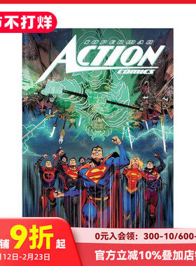 【现货】DC漫画 超人：动作漫画 卷3：恶魔的复仇 Superman: Actio