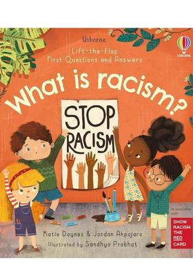 【现货】【翻翻书】问答书 什么是种族歧视？ 【Lift-the-Flap】Questions and Answers What is Racism? 原版英文儿童趣味