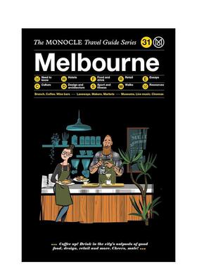【现货】[Gestalten出版]【Monocle Travel Guide】Monocle旅行指南 Melbourne墨尔本 澳大利亚旅游