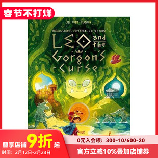 【现货】【Brownstone神话故事系列】李奥和蛇发女妖的诅咒 Leo and the Gorgon’s Curse 原版英文儿童漫画