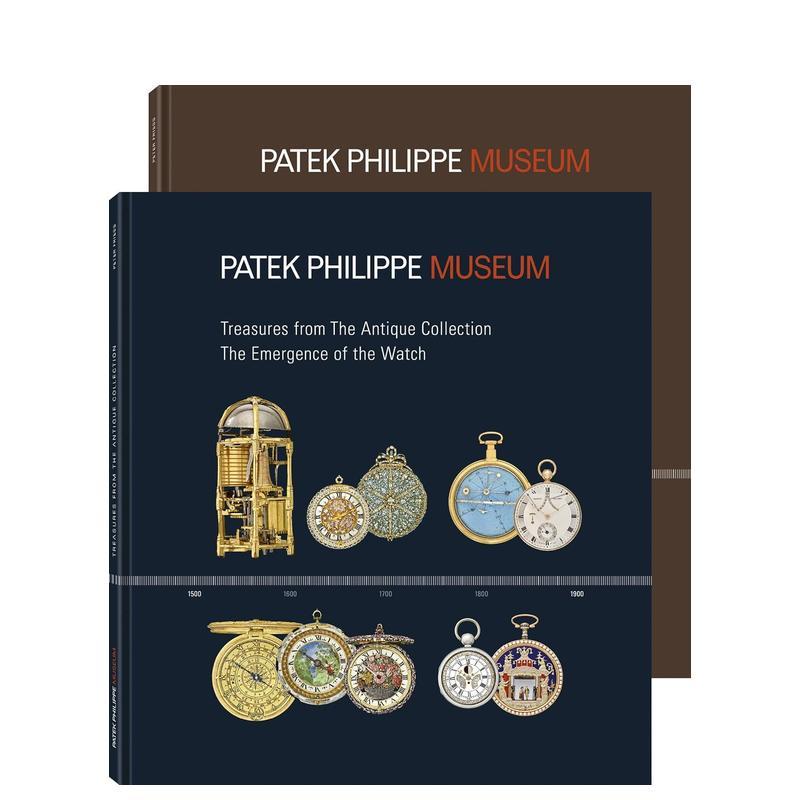 【预售】百达翡丽博物馆 世界名表画册(一套2册) Patek Philippe Museum 进口原版英文珠宝首饰设计艺术 善本图书