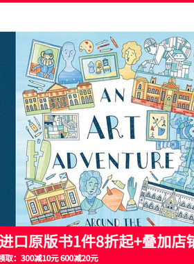 【预售】苏格兰国家美术馆艺术之旅 An Art Adventure around the National Galleries of Scotland 原版英文儿童艺术启蒙