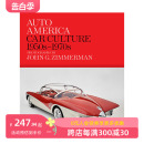 America 英文原版 1970s Auto 善本图书 Culture 美国汽车文化：1950s 现货 Car 进口产品设计