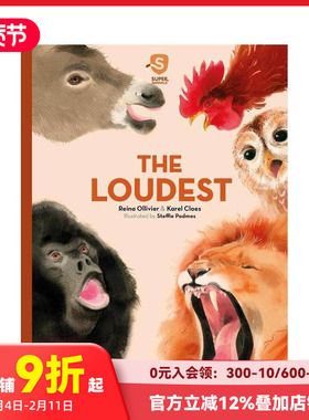 【预售】进口英文原版 Super Animals：The Loudest 超级动物：最响
