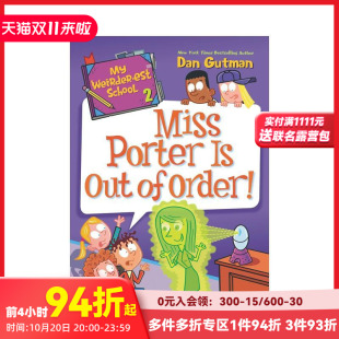 School 英文儿童章节书 学校 Weirder 波特小姐乱来了 最奇怪 原版 est 现货