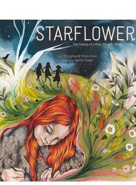 【预售】星花：诗人的诞生 Starflower: The Making Of A Poet 进口