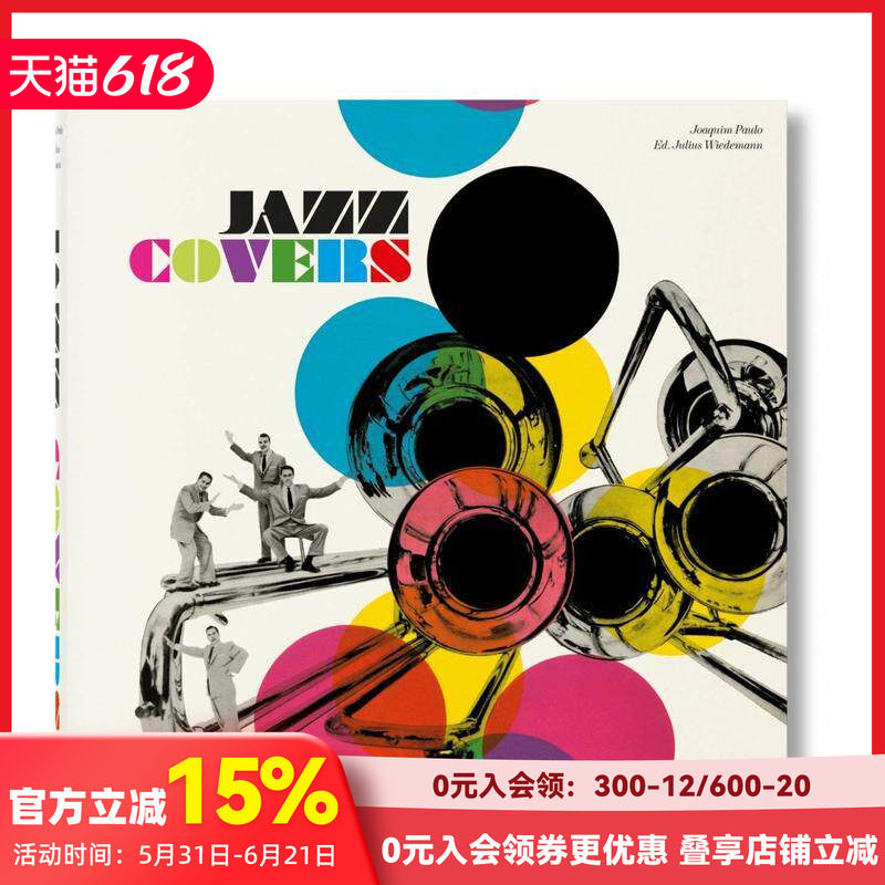 【现货】爵士专辑封面设计收藏集 Jazz Covers 英文原版平面设计作品 音乐黑胶收藏指南蓝调音乐史