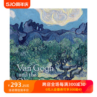 英文原版 Gogh the Van 策展人Nienke 进口画册画集 Bakker 善本图书 梵高和橄榄园 Groves and 预售 Olive