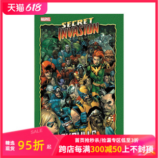 秘密入侵 英文漫画 现货 Comics 原版 进口书籍 Secret Marvel Invasion 善本图书